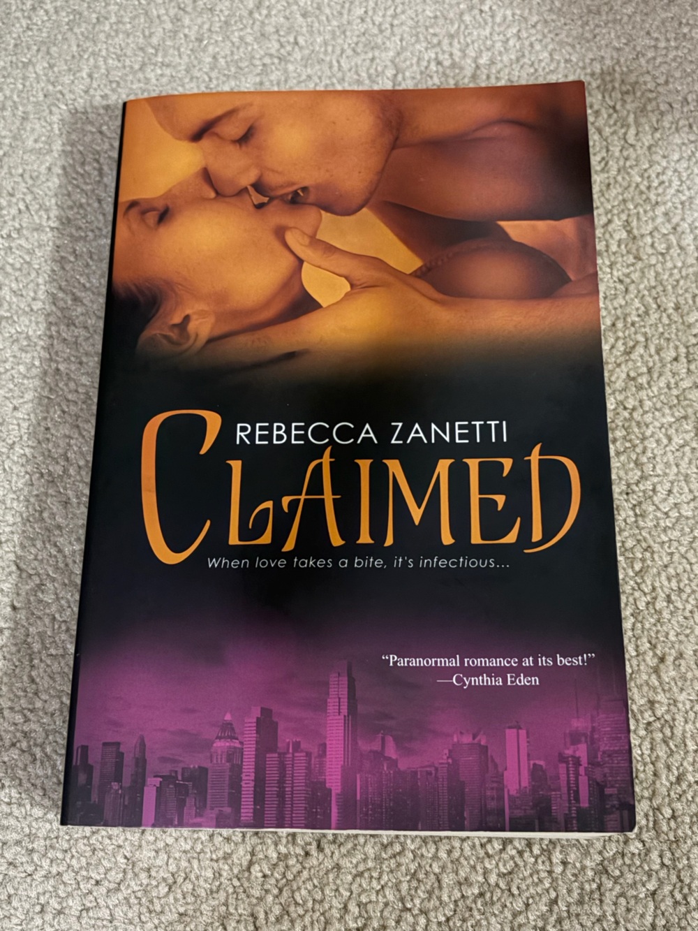 Claimed novel by Rebecca zanetti
